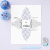 Truffle Box Party Favor box. Geboortedag of -bruil Flyer (Enkel)