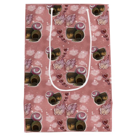 Truffle- Sprinkles Medium Cadeauzakje (Achterkant)