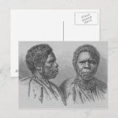 Truganina, de laatste Tasmaanse vrouw Briefkaart (Voorkant / Achterkant)