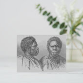 Truganina, de laatste Tasmaanse vrouw Briefkaart (Staand voorkant)