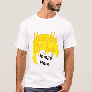 Trui met aangepaste echografie voor plusmaten 'Bun T-shirt