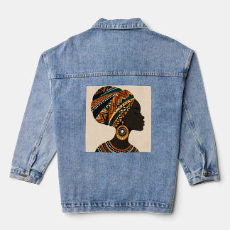 Trui met capuchon denim jacket