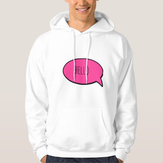 Trui met capuchon hoodie (Voorkant)
