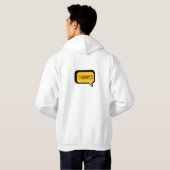 Trui met capuchon hoodie (Achterkant volledig)