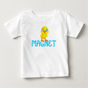 Trui voor babyjongen met kippenmagneet