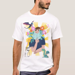 Trui voor introverte Baardagamen liefhebbers – Moo T-shirt