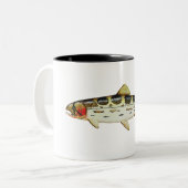 Truite à gorge tranchée fine; Gopher; Mug (Devant gauche)
