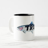 Truite arc-en-ciel de la rivière McCloud; Mug (Devant gauche)