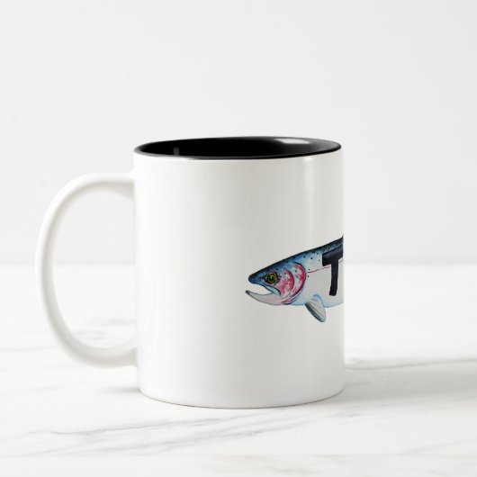 Truite arc-en-ciel de la rivière McCloud; Mug (Gauche)