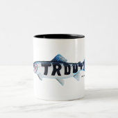 Truite arc-en-ciel de la rivière McCloud; Mug (Centre)