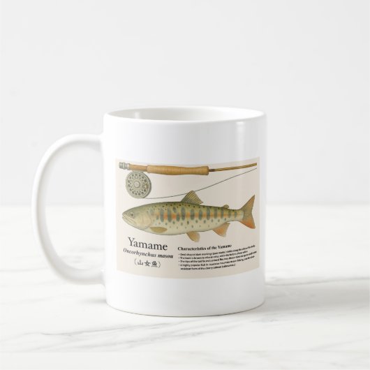 Truite native japonaise – Yamame Mug (Gauche)