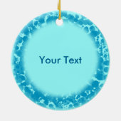 Truite Pêche ornement personnalisé (Dos)