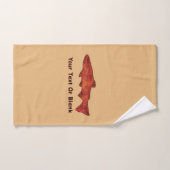 Truite rustique (Serviette à main)