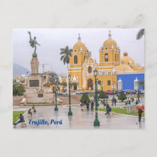 Trujillo, Perú, Plaza Mayor de Trujillo Briefkaart