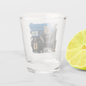 Truk Nutz - grappige kartonnen dozen Shot Glas (Achterkant)