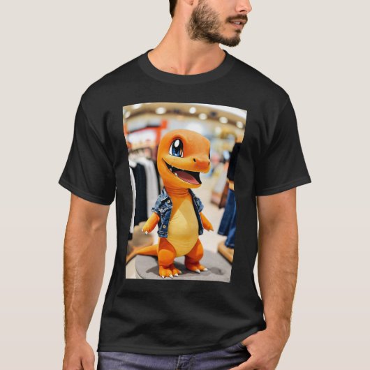 "Truley Tee - shirts stupéfaits : Dino T-Shirt Bon (Devant)