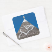 Trulli house toit photo autocollant (Enveloppe)