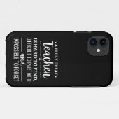 Truly Great Teacher Case-Mate iPhone Case (Achterkant (horizontaal))