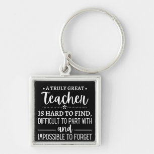 Truly Great Teacher Sleutelhanger