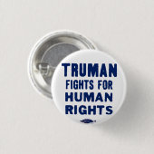 Truman for Human Rights - Button (Voorkant /achterkant)