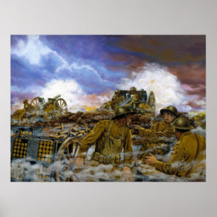 Truman's Battery door Dominic D'Andrea Poster