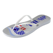 Trump45 Teenslippers Vrouwen (Schuin)