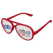 Trump '16 aviator zonnebril (Gekanteld)