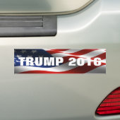 TRUMP 2016 BUMPERSTICKER (Op auto)