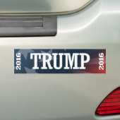 TRUMP 2016 BUMPERSTICKER (Op auto)