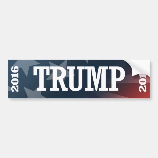TRUMP 2016 BUMPERSTICKER (Voorkant)