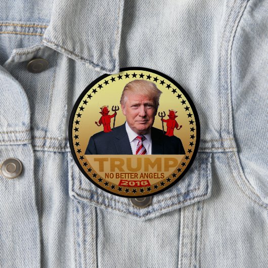 Trump 2016 ronde button 4,0 cm (In situ)