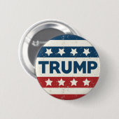 TRUMP 2016 RONDE BUTTON 5,7 CM (Voorkant /achterkant)