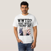 TRUMP 20204 GRAPPIG WAT ZOU TRUMP DOEN? T-SHIRT (Voorkant volledig)