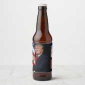 Trump 2020 - 4 Meer jaren Bier Etiket (Voorkant)