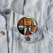Trump 2020 Artiest Perspective Ronde Button 7,6 Cm (In situ)