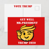 TRUMP 2020 BRIEFKAART (Voorkant / Achterkant)