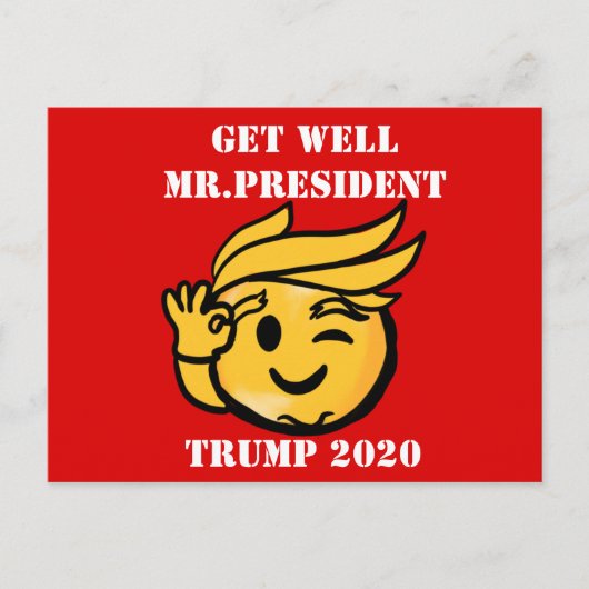 TRUMP 2020 BRIEFKAART (Voorkant)