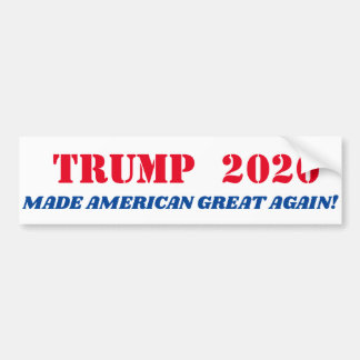 TRUMP 2020 BUMPERSTICKER