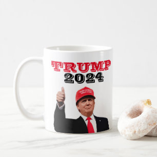Trump 2020 duikt op koffiemok