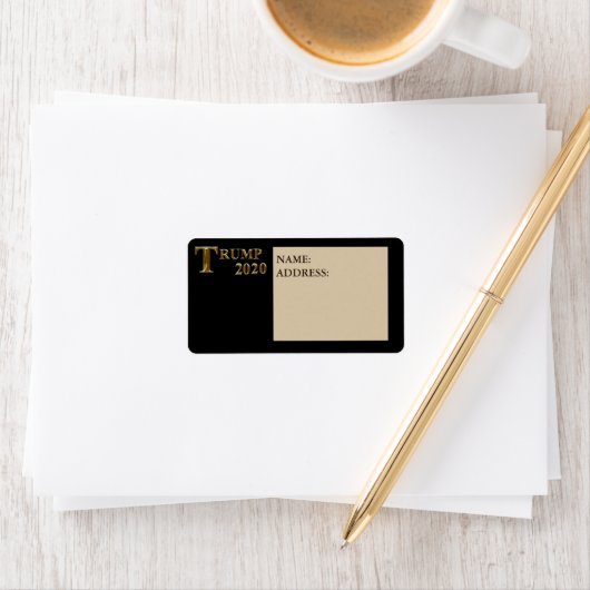 TRUMP 2020 ETIKET (Insitu)
