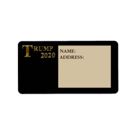 TRUMP 2020 ETIKET