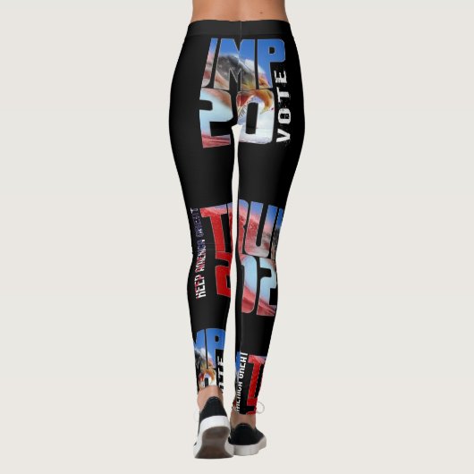 Trump 2020 Florida Red Wave Legging (Achterkant)