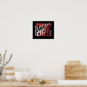 Trump 2020 Florida Red Wave poster (Keuken)