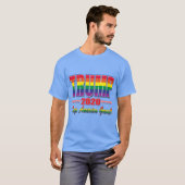 Trump 2020 Gay Pride T-shirt (Voorkant volledig)