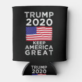 Trump 2020: Houd Amerika groot Blikjeskoeler (Voorkant)