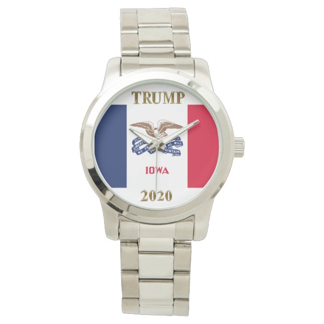 TRUMP 2020 IOWA HORLOGE (Voorkant)