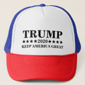 Trump 2020 Keep America Great pet (Voorkant)