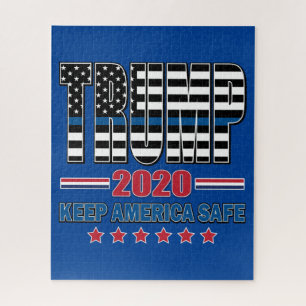Trump 2020 Keep America Safe Legpuzzel