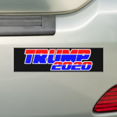 TRUMP 2020 - LATEN WE AMERIKA ZELFS GROTER MAKEN! BUMPERSTICKER (Op auto)