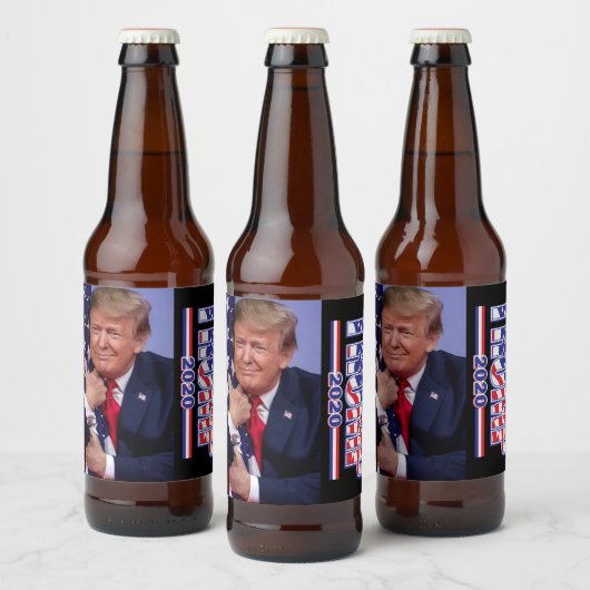 Trump 2020 - Maak Amerika geweldig Bier Etiket (Flessen)
